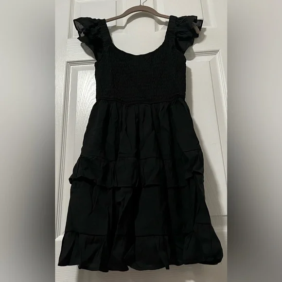 chinese dress ladies Theiria Pleated Tiered Midi Dress